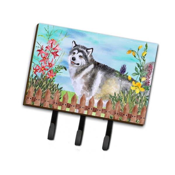 Jensendistributionservices Alaskan Malamute Spring Leash or Key Holder MI1711311 - main